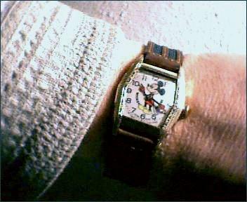 My Mickey Mouse watch